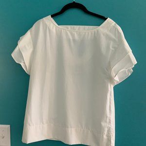 Finley XS - Short Sleeved white top